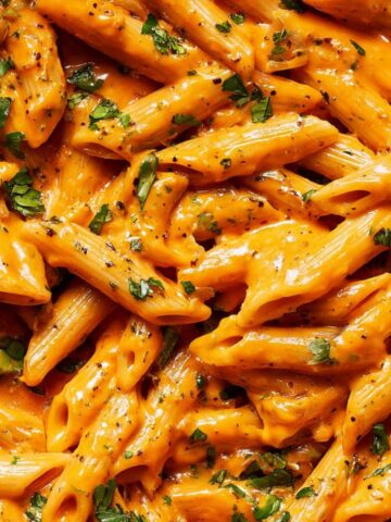 creamy tomato garlic pasta