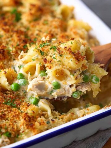 creamy tuna noodle casserole