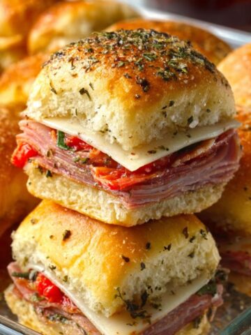 hot italian sub sliders