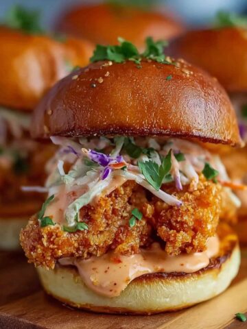 bang bang chicken sliders