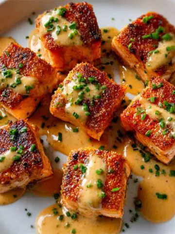 bang bang salmon bites