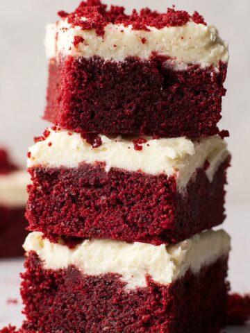 red velvet brownies