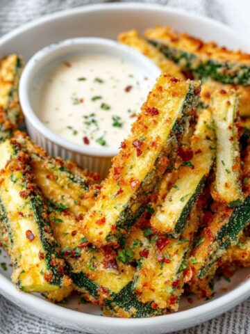 baked parmesan zucchini