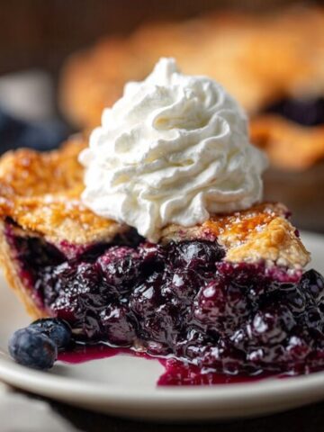 blueberry pie
