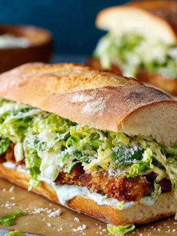 chicken caesar sandwich