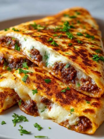 crispy ground beef tacos