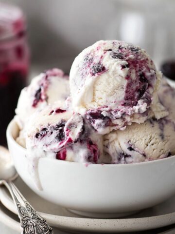 blueberry ice cream
