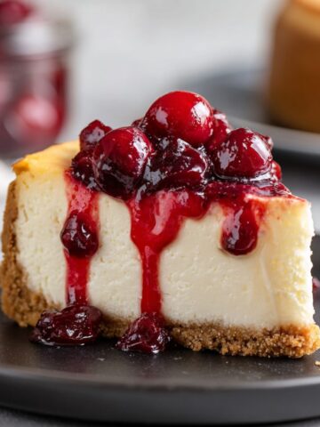 cherry cheesecake
