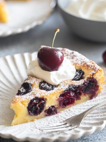 cherry clafoutis