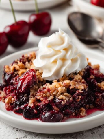 cherry crisp