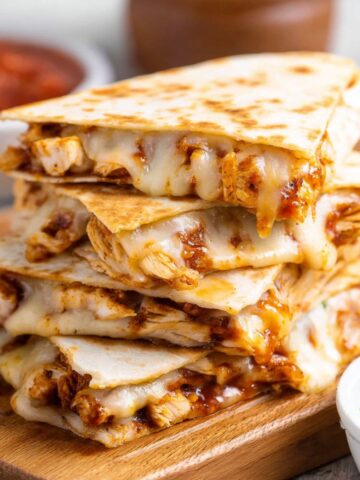 chicken quesadillas