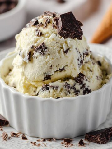 chocolate chip ice cream