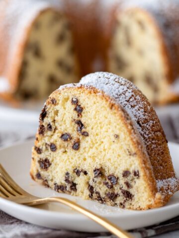 chocolate chip pound cake