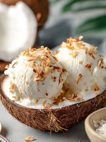coconut sorbet