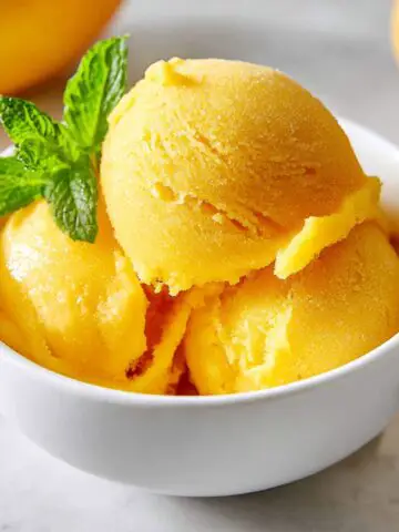 mango sorbet