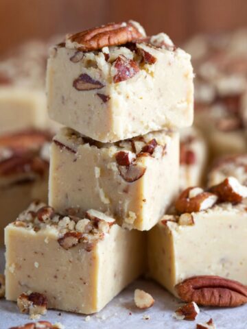 maple pecan fudge