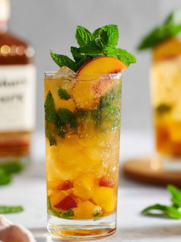 peach mint julep