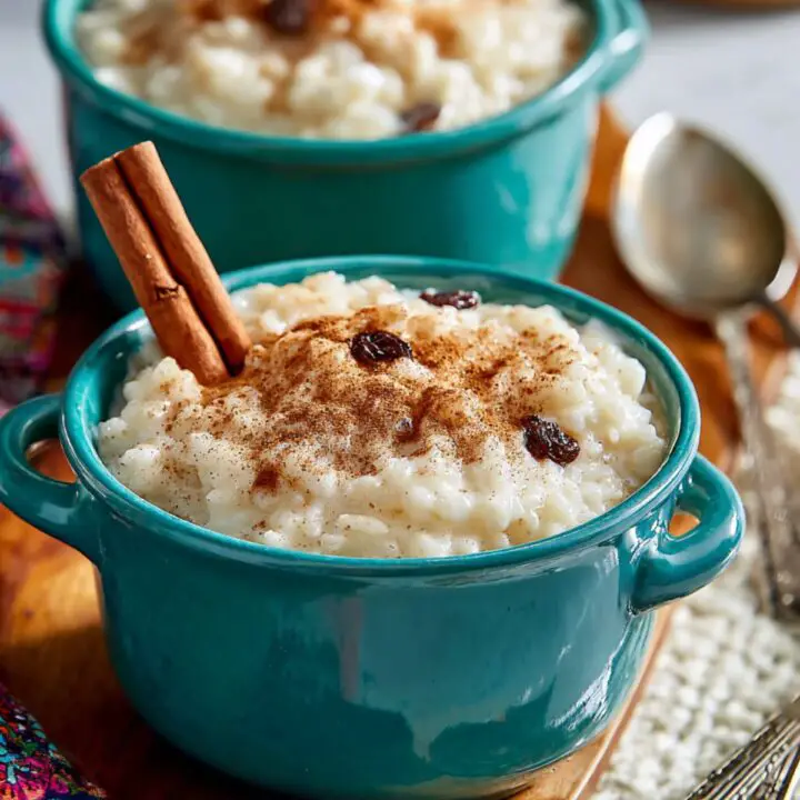 Colored Rice Pudding Dessert Rice Pudding