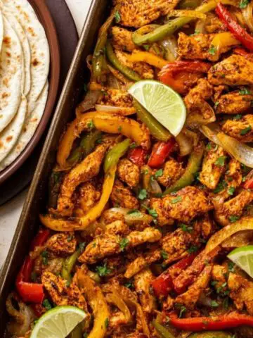 sheet pan fajitas