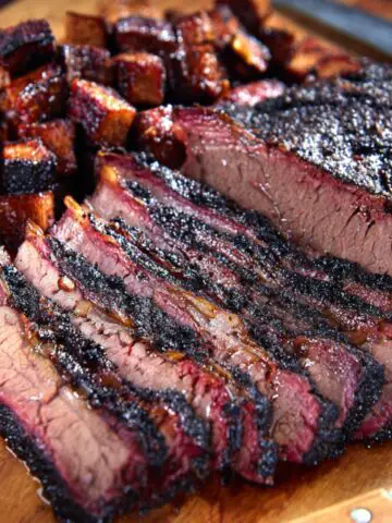 smoked beef brisket
