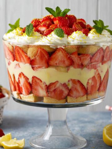 strawberry trifle
