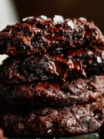 triple chocolate cookies