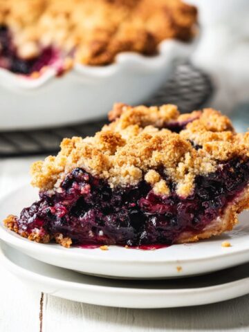 blueberry crumble