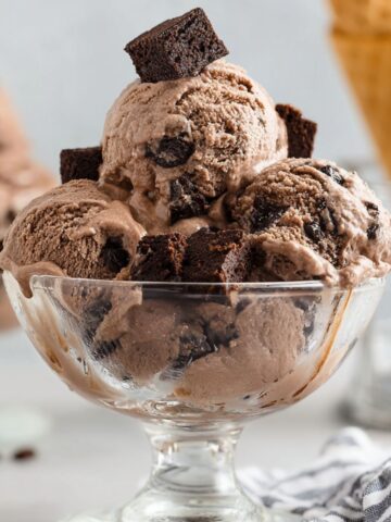 brownie ice cream