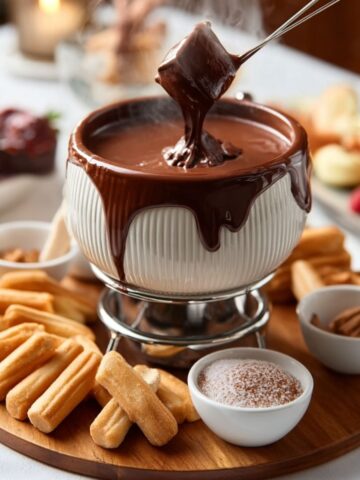 chocolate fondue