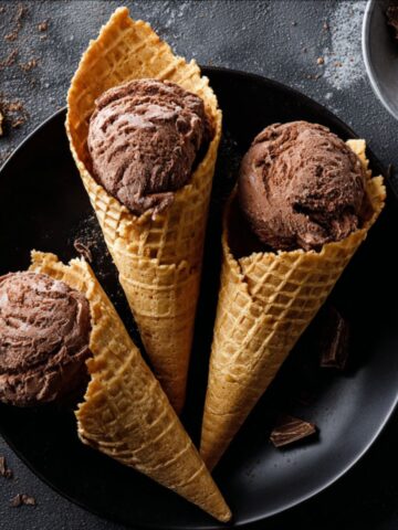 dark chocolate gelato