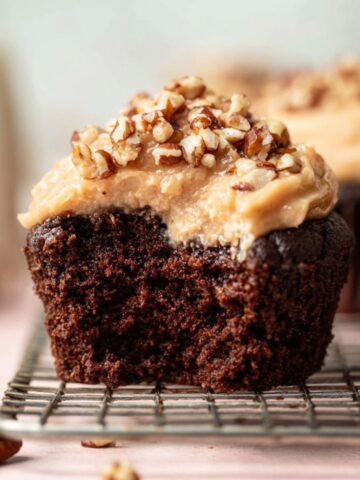 german chocolate cupcakes