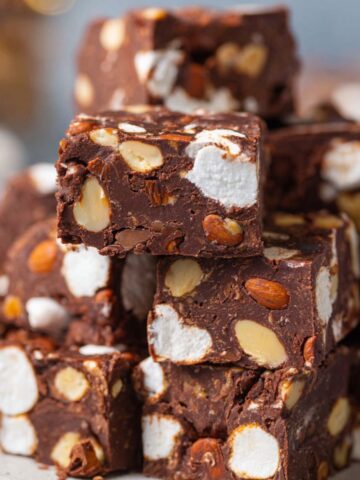 rocky road fudge