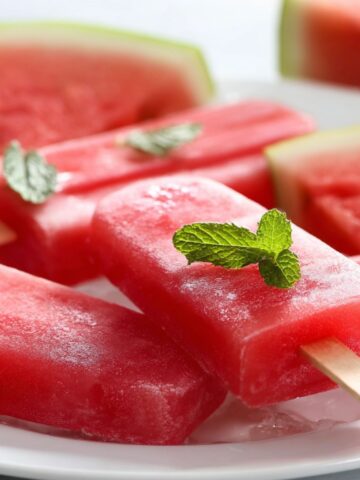 watermelon popsicles